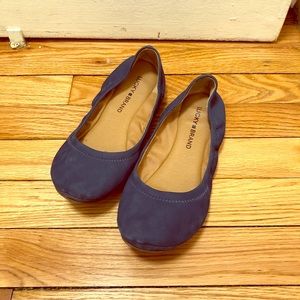 Lucky brand blue flats